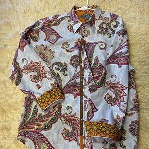 Paisley Men’s XXL Robert Graham Long Sleeve Shirt